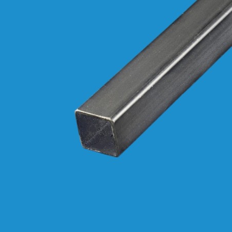 Tube carré acier noir 120x120 mm barre profilé  - Comment Fer de 1 à 4 mètres