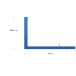 Corniere acier 80x60 mm - Comment Fer